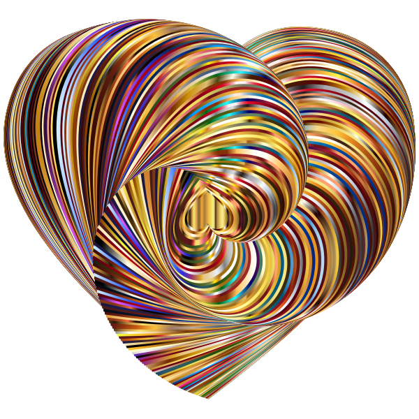 SVG Hearts In Heart 180 Twist