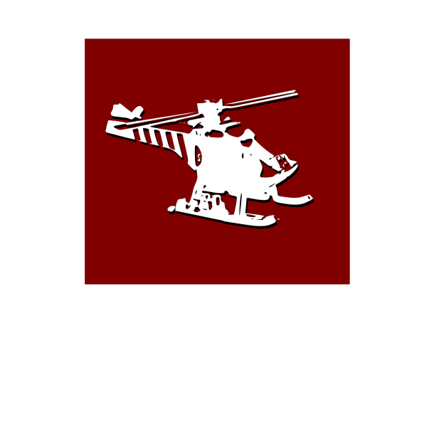 SVG Helicopter vector image