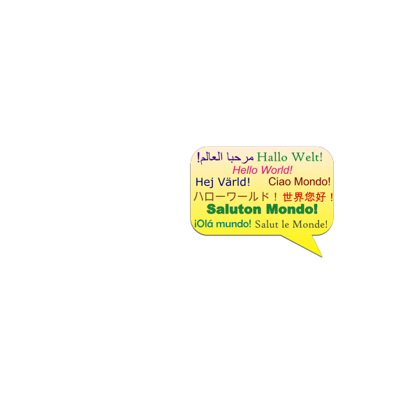 SVG Hello world