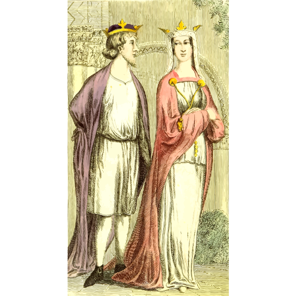 SVG Henry I and Queen Matilda