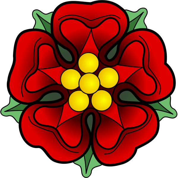 SVG Heraldic Rose