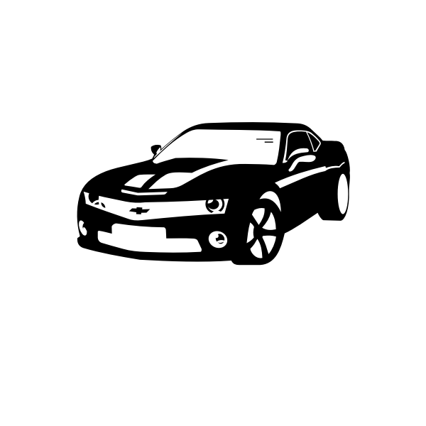 SVG hevrolet Camaro vector