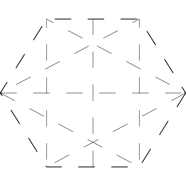 SVG hexagon martin koz k ma 02r
