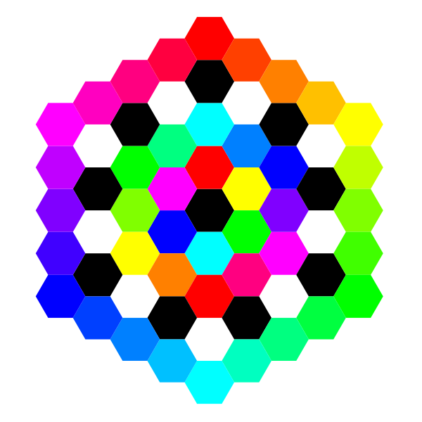 SVG hexagon tessellation march 3 2011