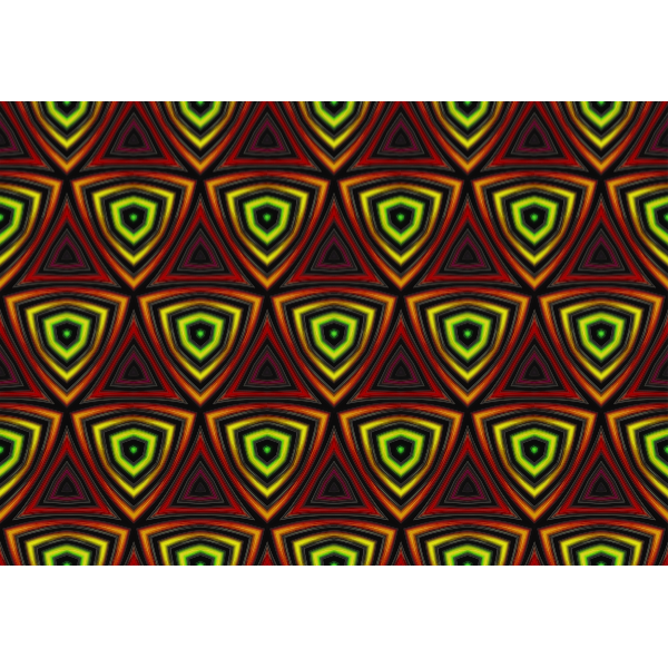 SVG Hexagonal pattern in colors