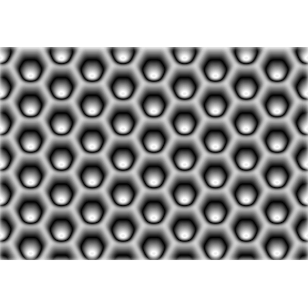 SVG Hexagonal pattern vector silhouette