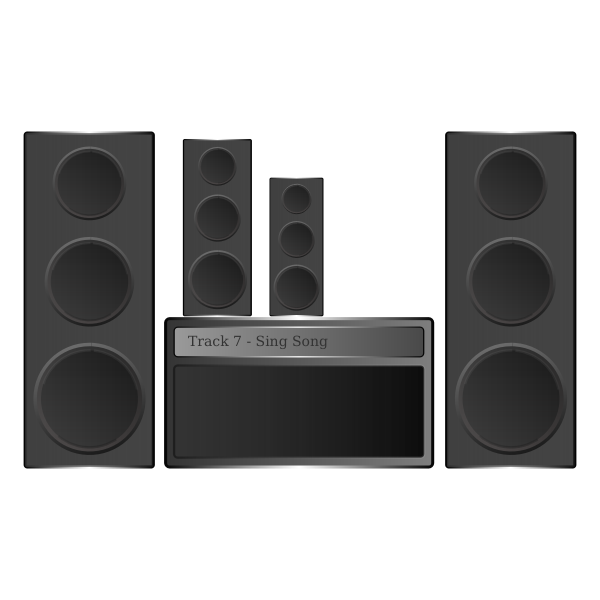 SVG Hi-fi Stereo vector