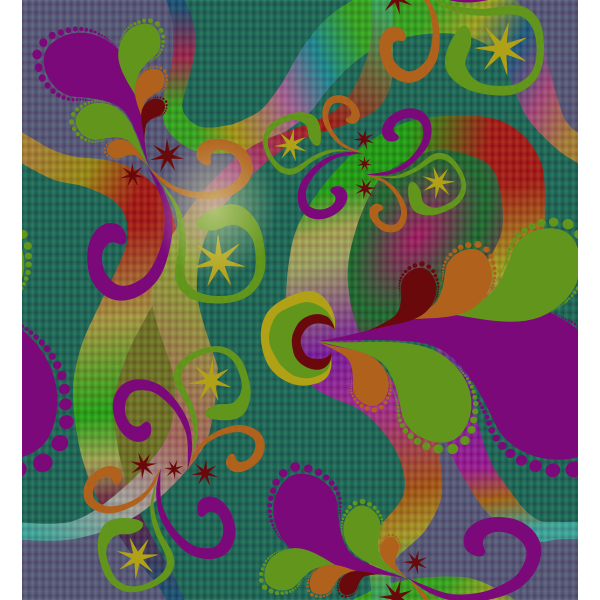 SVG Hideous Paisley Pattern