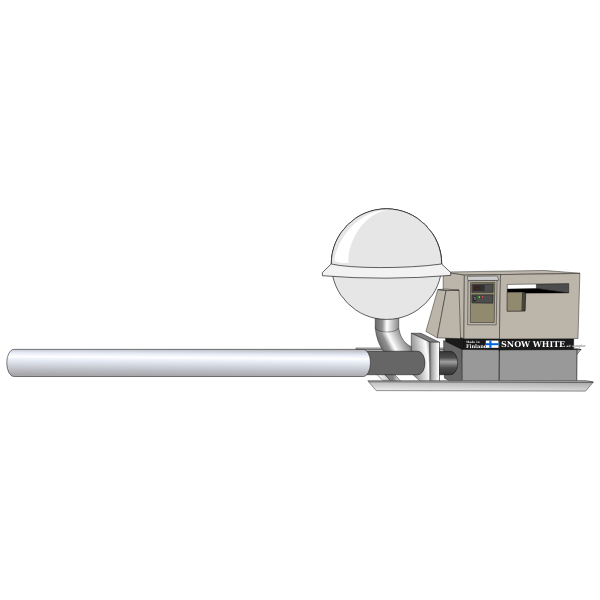 SVG High Volume Air Sampler quotSnow Whitequot