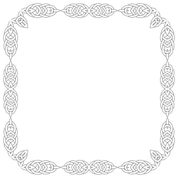SVG Hilton knot frame