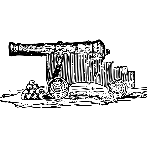 SVG Historical cannon