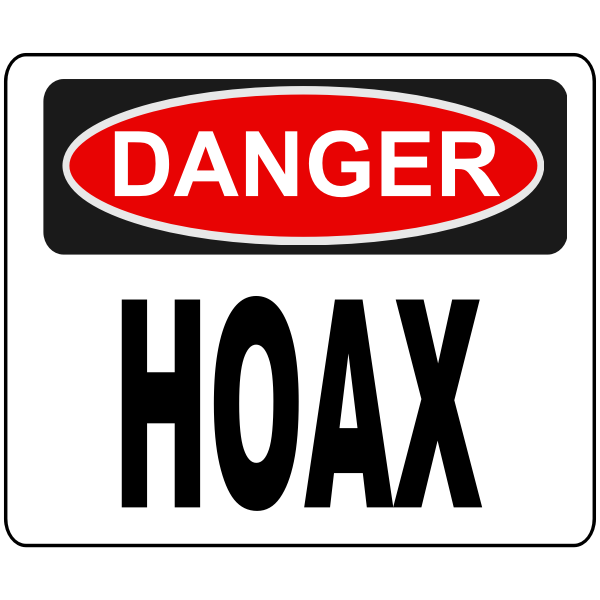 SVG Hoax danger