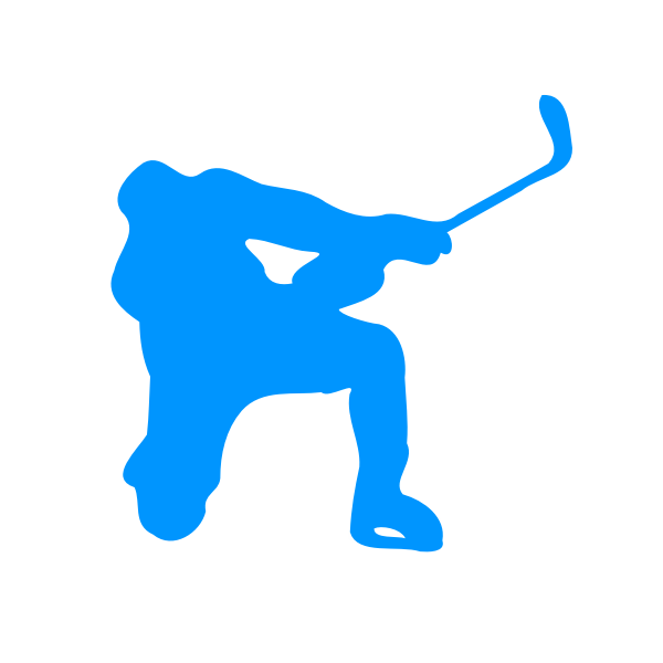 SVG Hockey player