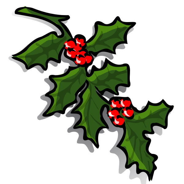 SVG holly