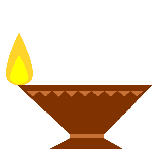 SVG Holy Indian lamp