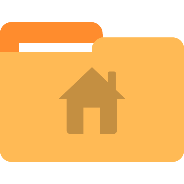 SVG Home folder image