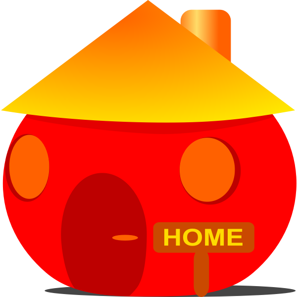 SVG Home Icon vector clip art
