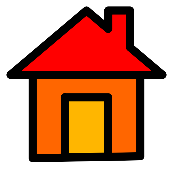 SVG Home icon vector graphics