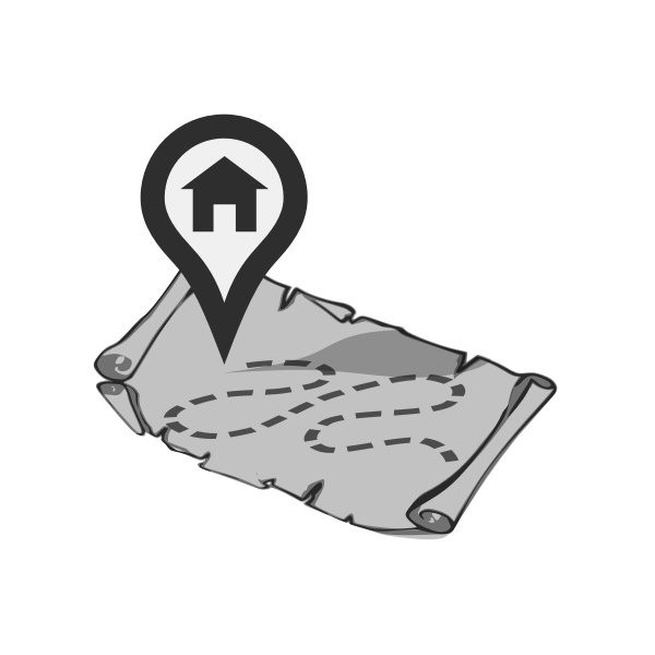 SVG Home map
