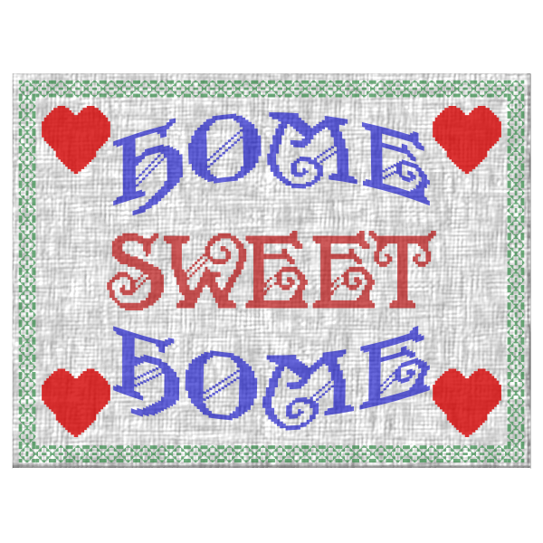 SVG Home sweet home symbol