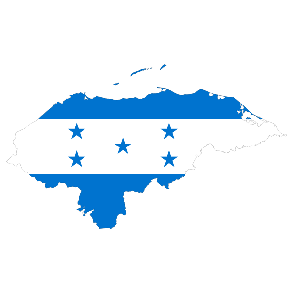 SVG Honduras flag