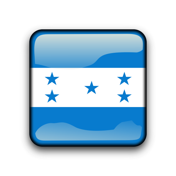 SVG Honduras flag button