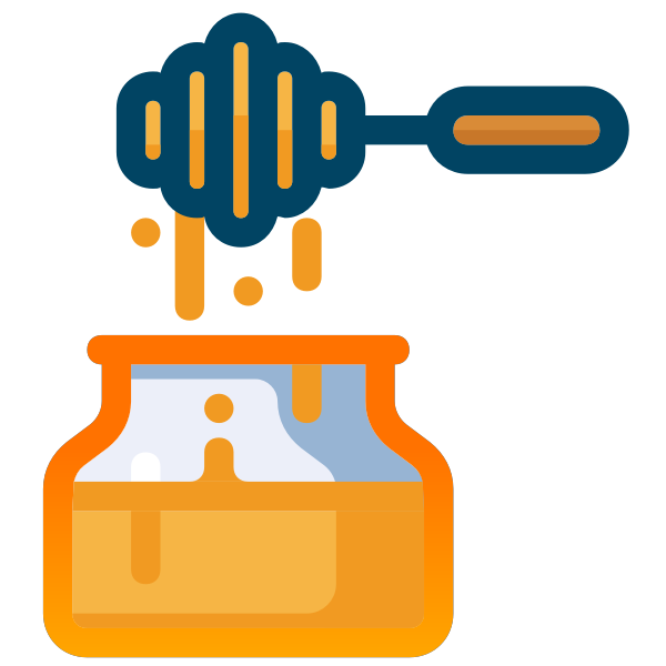 SVG Honey jar