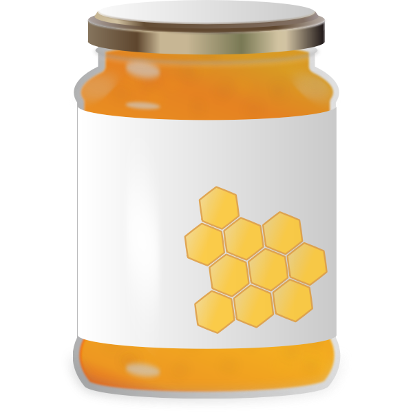 SVG Honey Jar