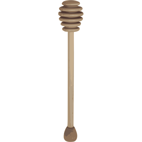 SVG Honey stick vector image