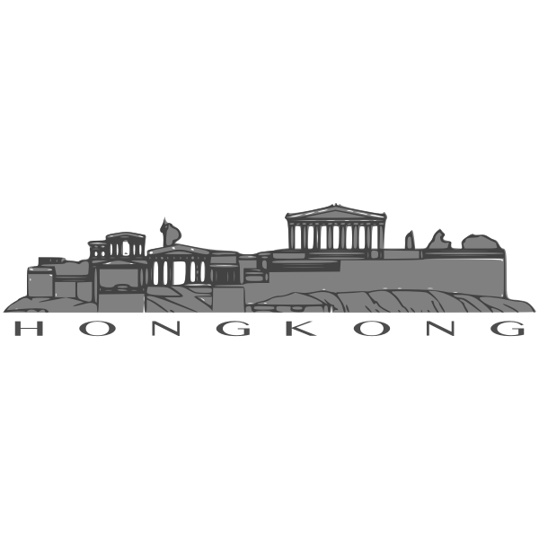 SVG Hong Kong lettering