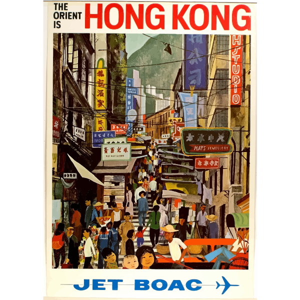 SVG Hong Kong streets