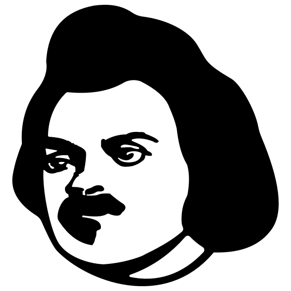 SVG Honore De Balzac By Vallotton