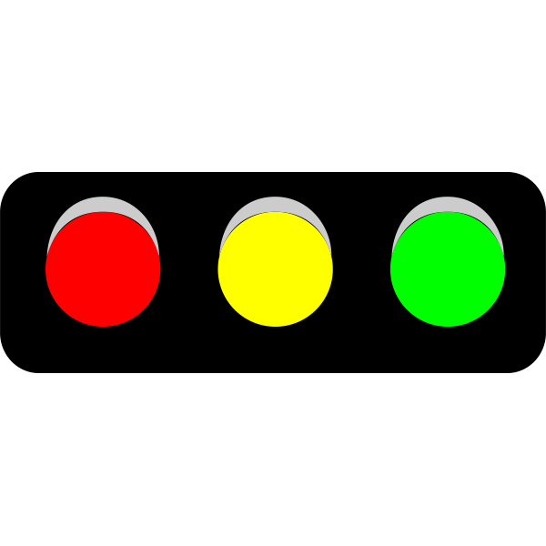 SVG Horizontal stop lights