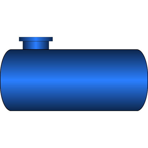 SVG horizontal tank