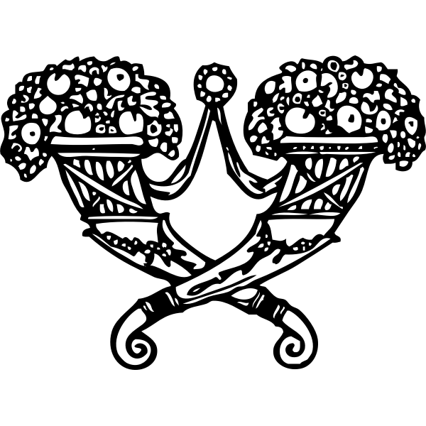 SVG horns of plenty