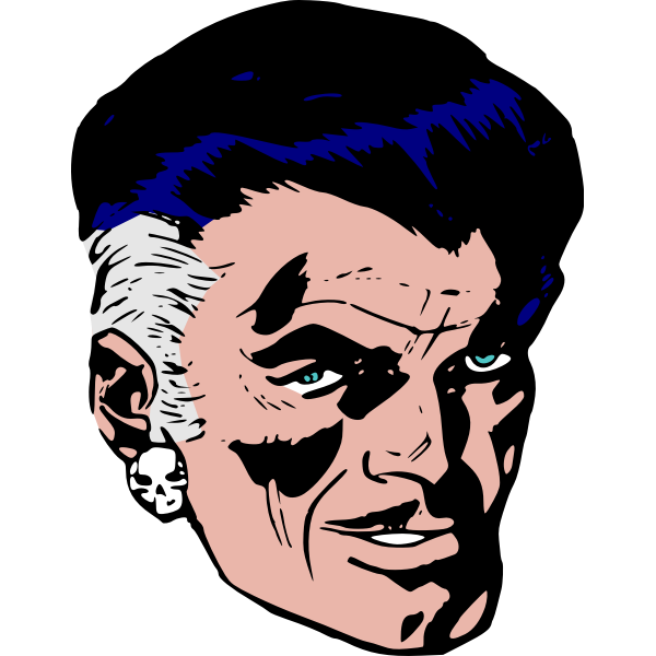 SVG Horror man