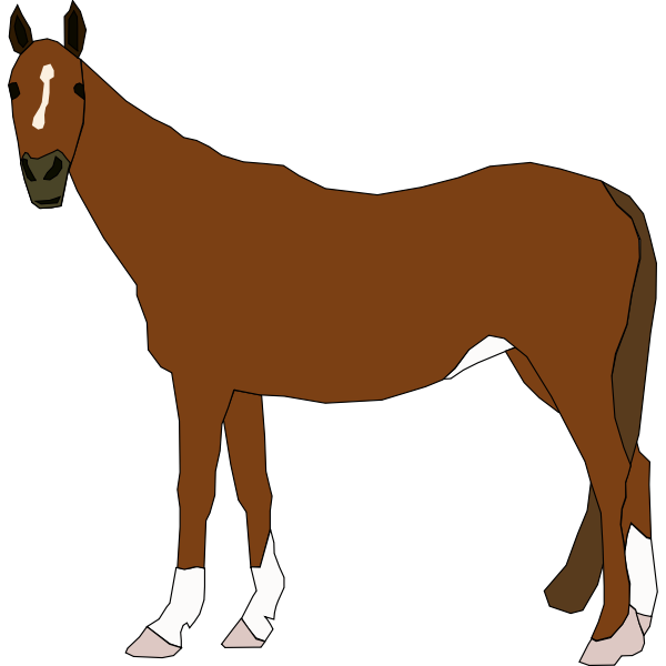 SVG horse