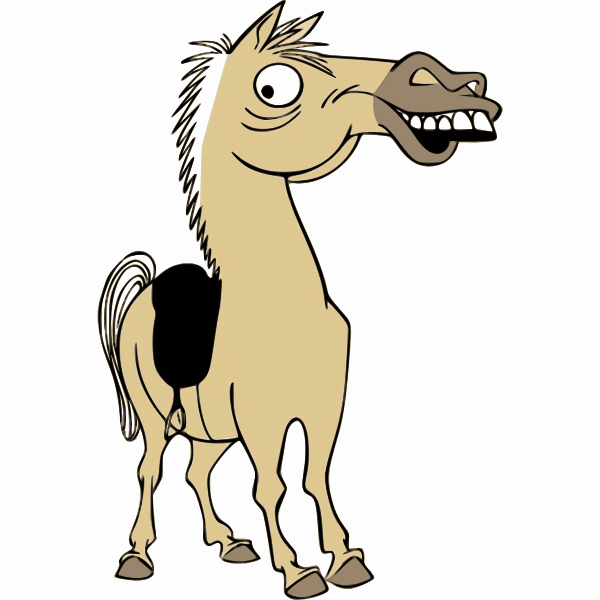 SVG Horse caricature-1574086532