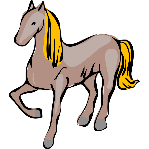 SVG Horse illustration