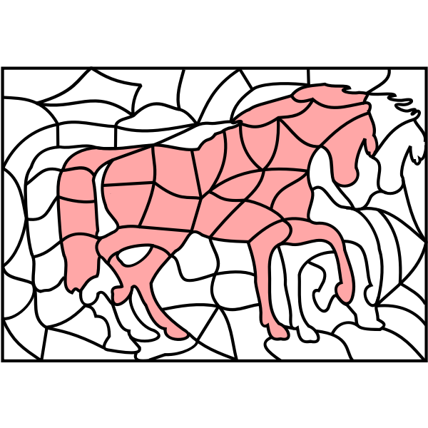 SVG Horse image