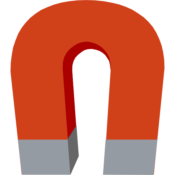 SVG Horseshoe magnet