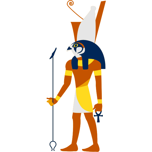 SVG Horus in color