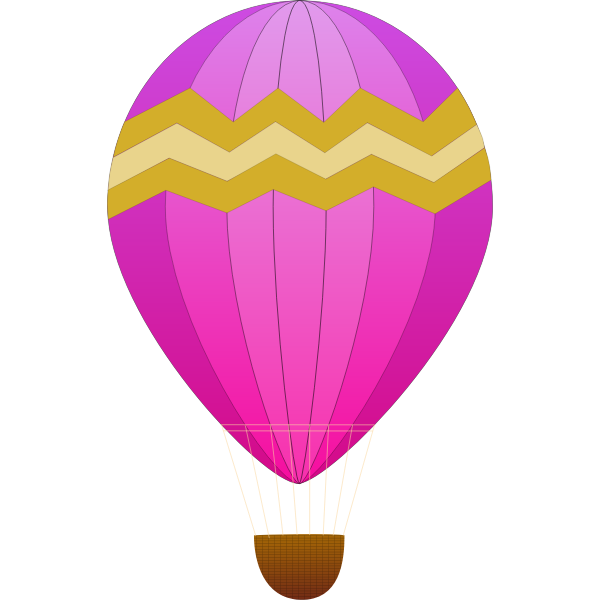 SVG Hot air ballon