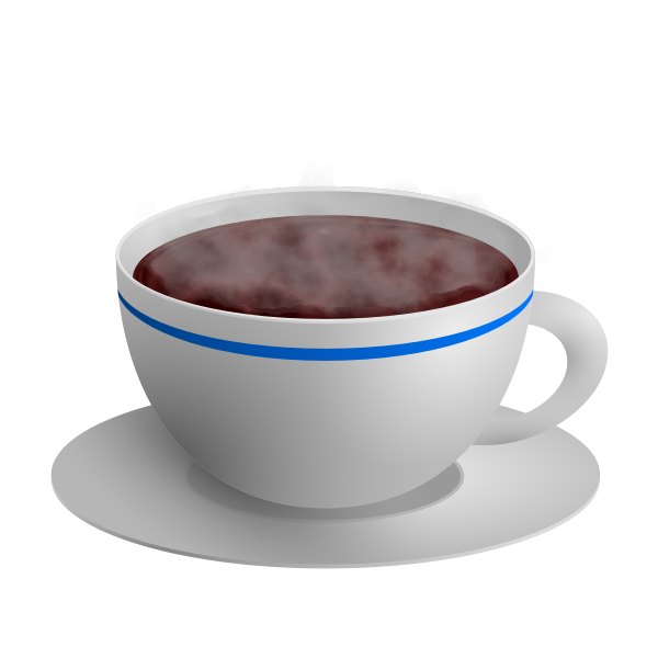 SVG Hot coffee