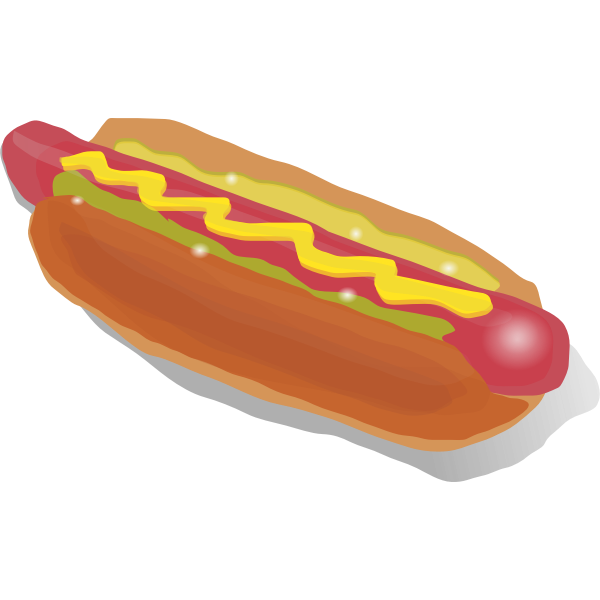 SVG hot dog