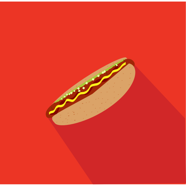 SVG Hot-dog symbol