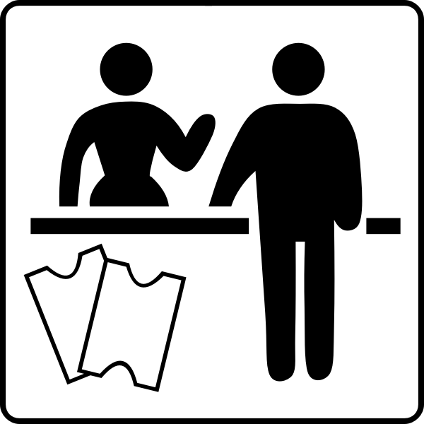 SVG Hotel Icon Has Concierge