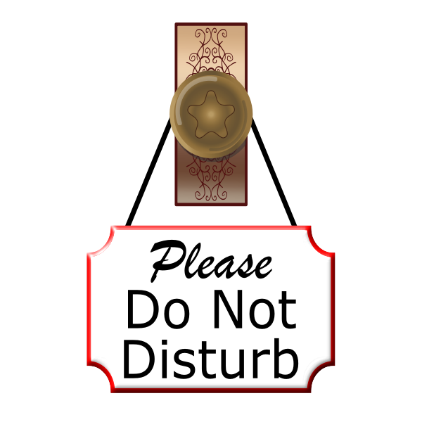SVG Hotel sign