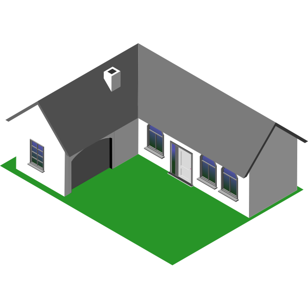 SVG House design image