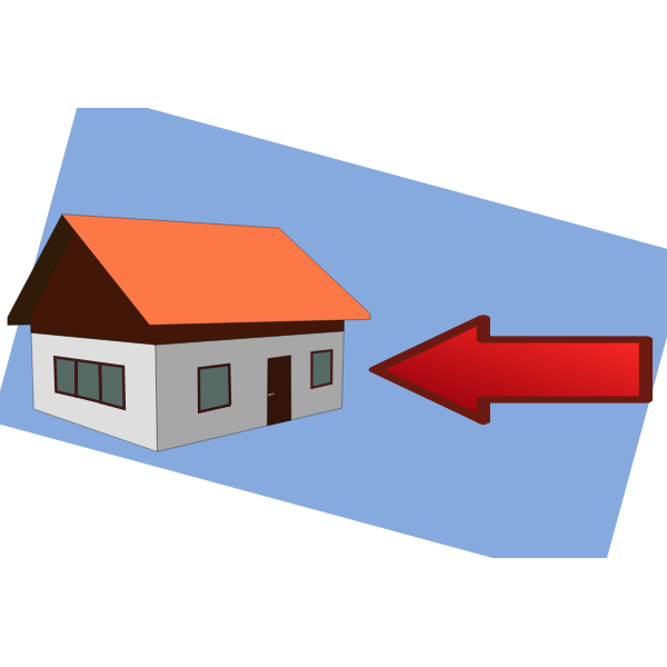 SVG House direction